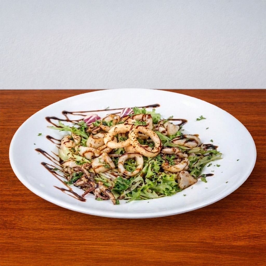 Calamari All'Aceto Balsamico.